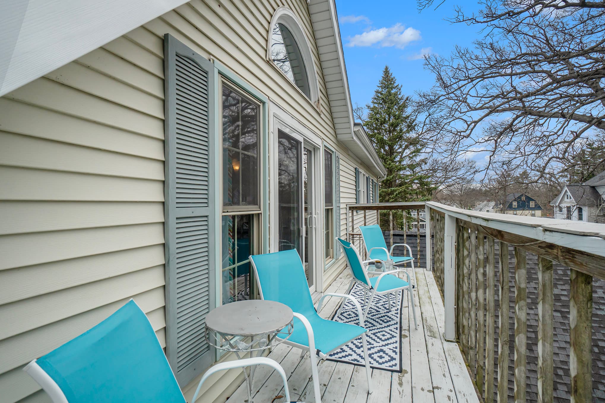 The Deck View looking at harbor