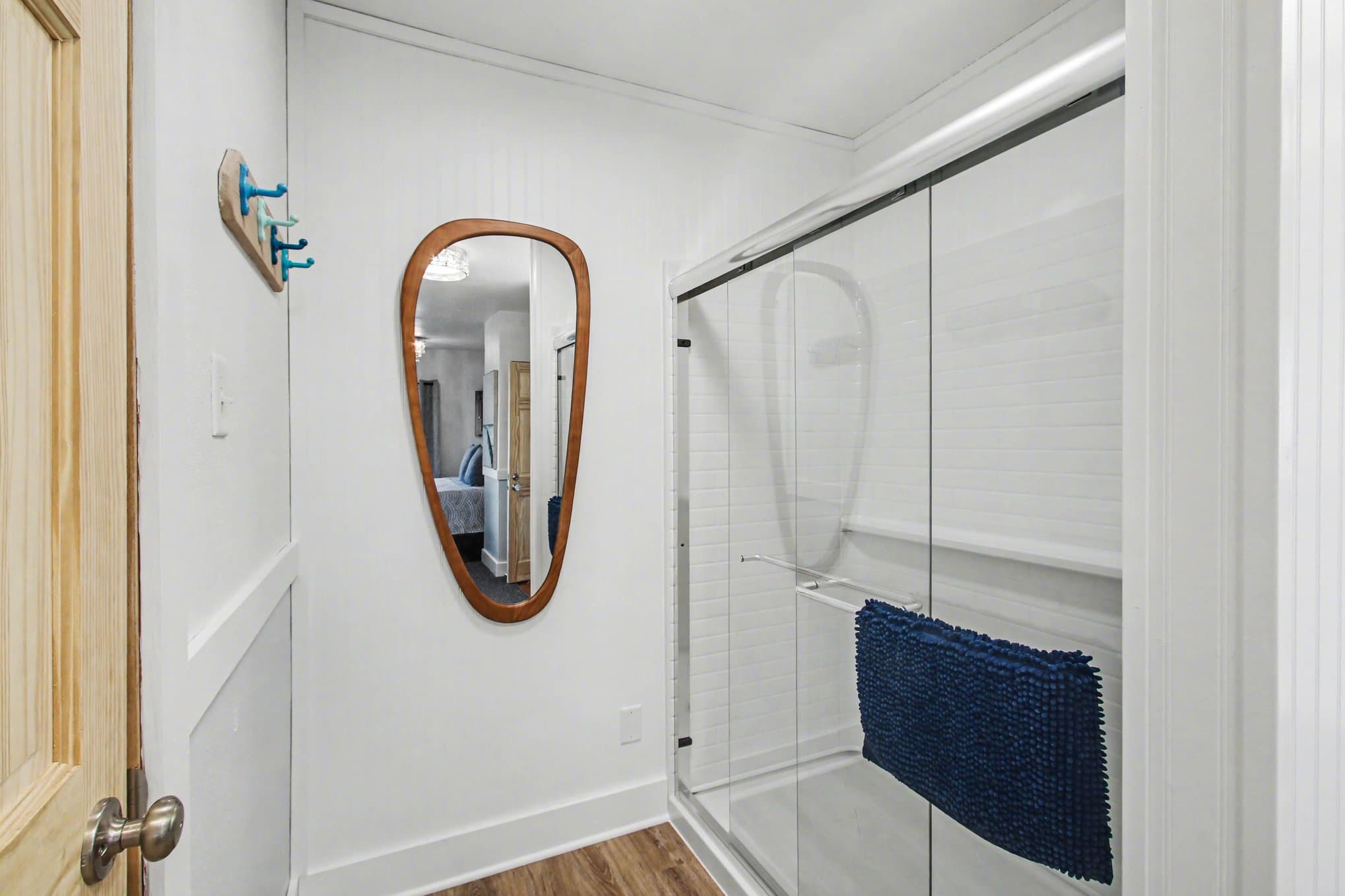 large shower